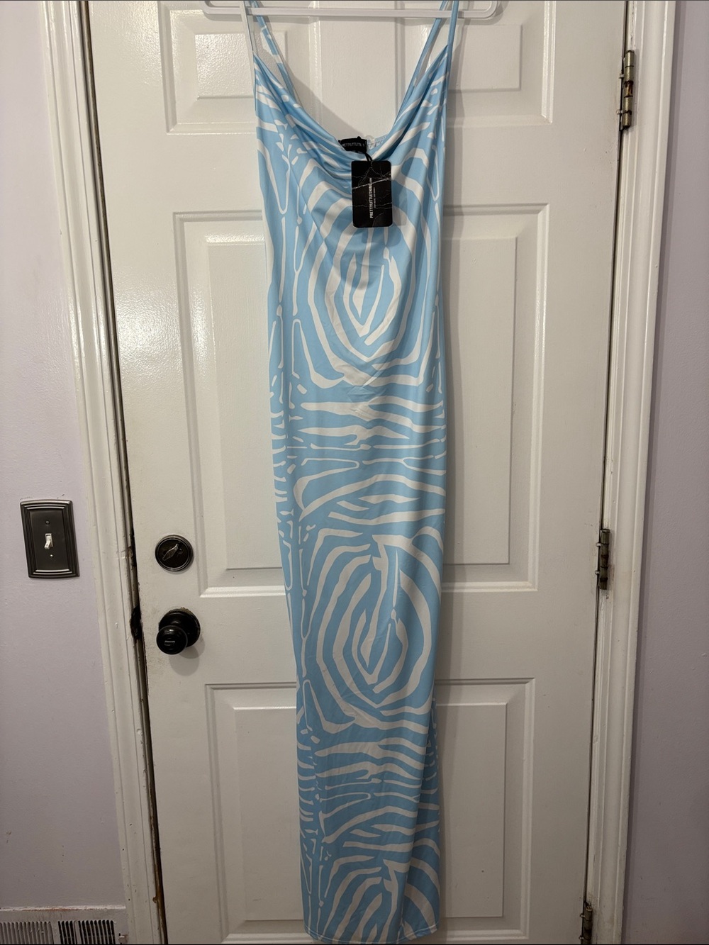 PrettyLittleThing brand Maxi slip dress Size 8 New w tag